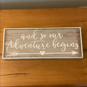 Wedding sign